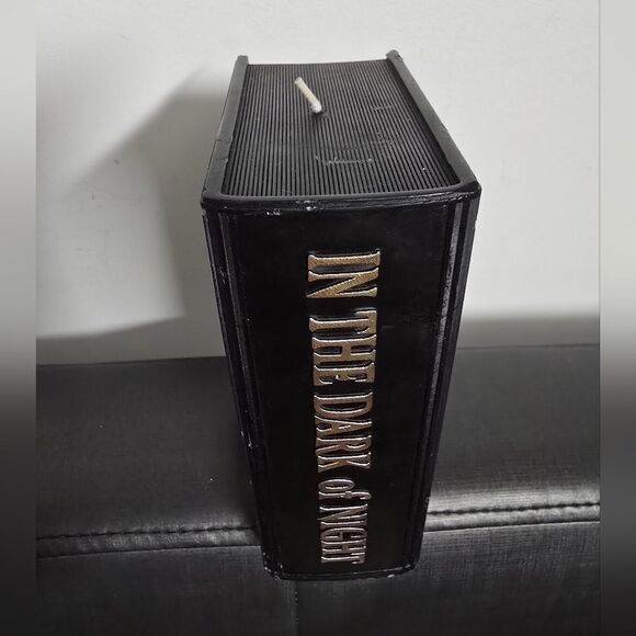 Lot of two Halloween Decor Book of Spells and Poison Bottle Candle - Picture 4 of 14